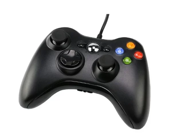 Controle De Xbox 360 Com Fio Para Video Game e PC/ Fat E Pc Joystick Jogo - Image 4